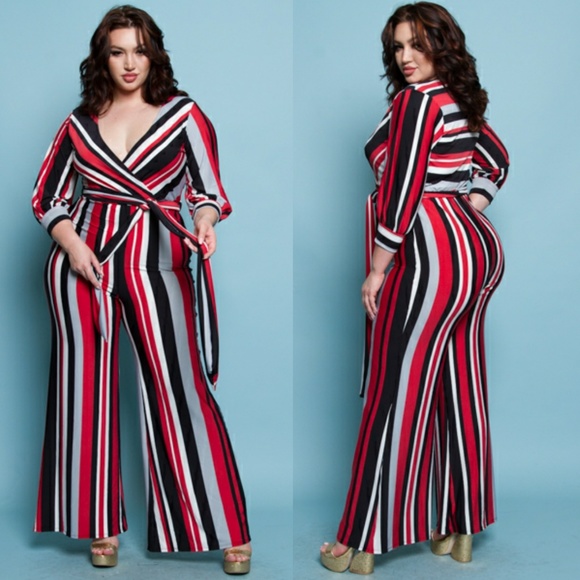plus size wrap pants